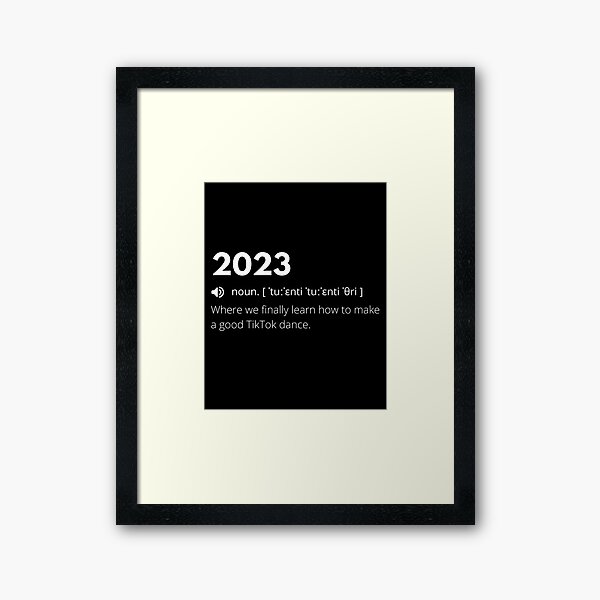 Item preview, 2023 Funny Definition, Meaning of 2023, Humorous Interpretation of 2023 designed and sold by Funny  Definition.