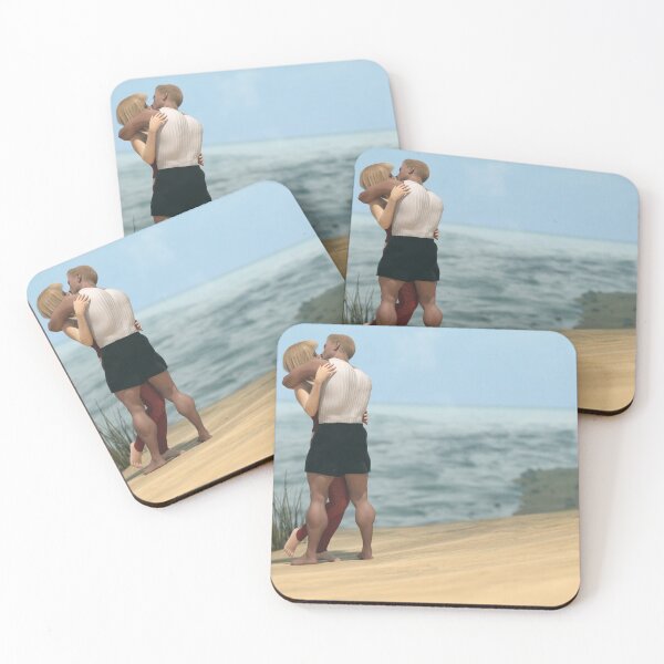 Item preview, Lovers Kissing on the Beach designed and sold by JoreJj Z. Elprehzleinn.