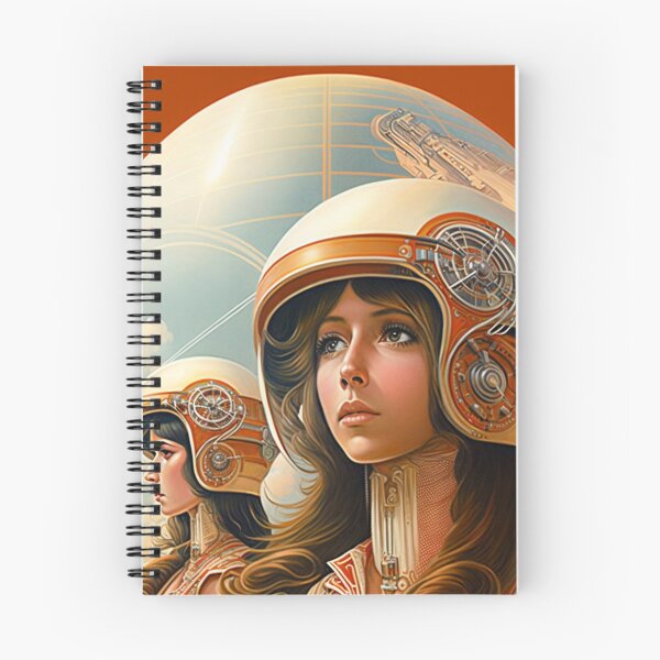 Item preview, Retro Futuristic Pilots designed and sold by RetroPunkFuture.