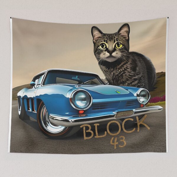 Item preview, KEN BLOCK 43 Cute CAT designed and sold by roleshop.