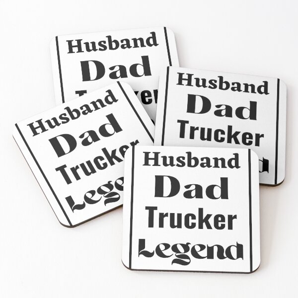 Artikelvorschau, Ehemann-Vater-Trucker-Legende entworfen und verkauft von DFL-store.