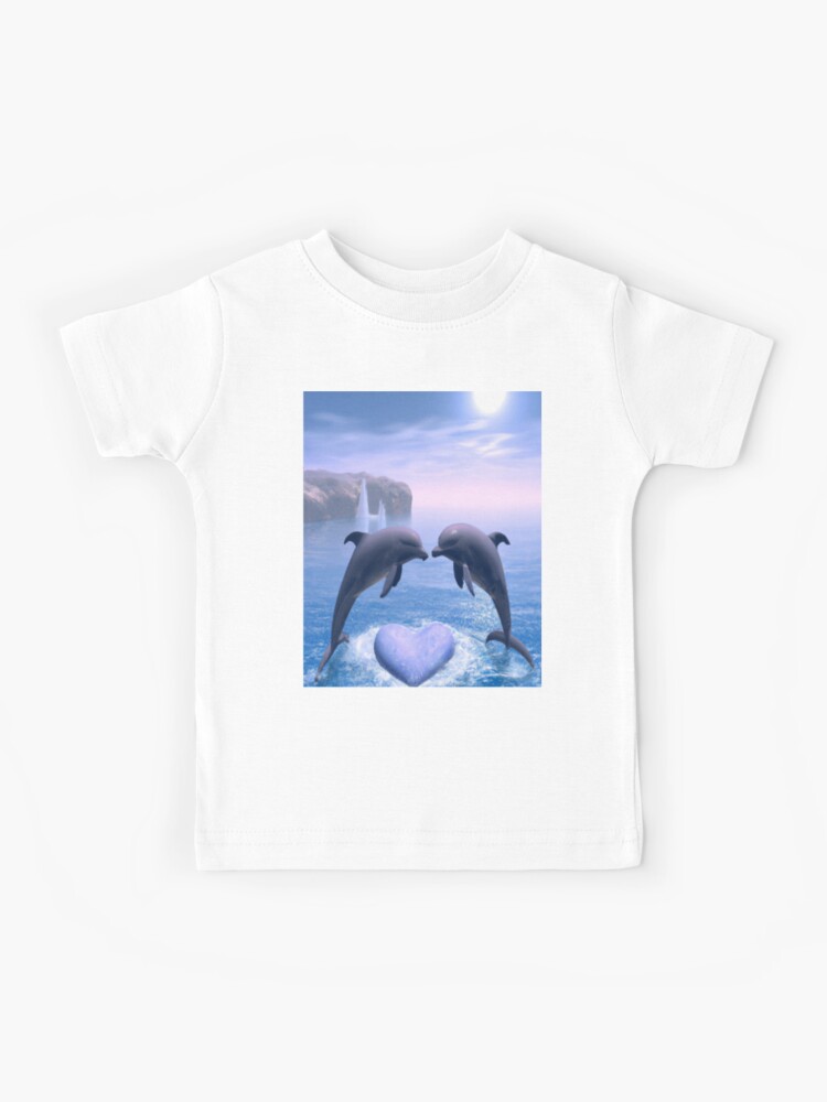 Sunset Dolphin Scene Shirt, Holiday Shop