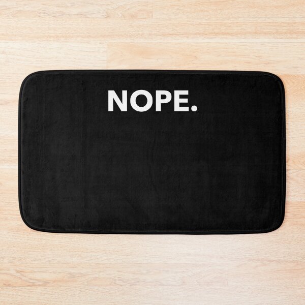 Item preview, Nope No Lazy Stubborn Minimalist Funny Humor Men Women designed and sold by SuperFreshArt.