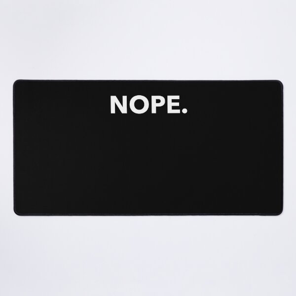 Item preview, Nope No Lazy Stubborn Minimalist Funny Humor Men Women designed and sold by SuperFreshArt.