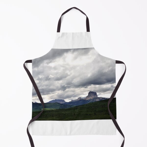 Item preview, Distant Chief Mountain with Moody Sky designed and sold by Vivar Photo.