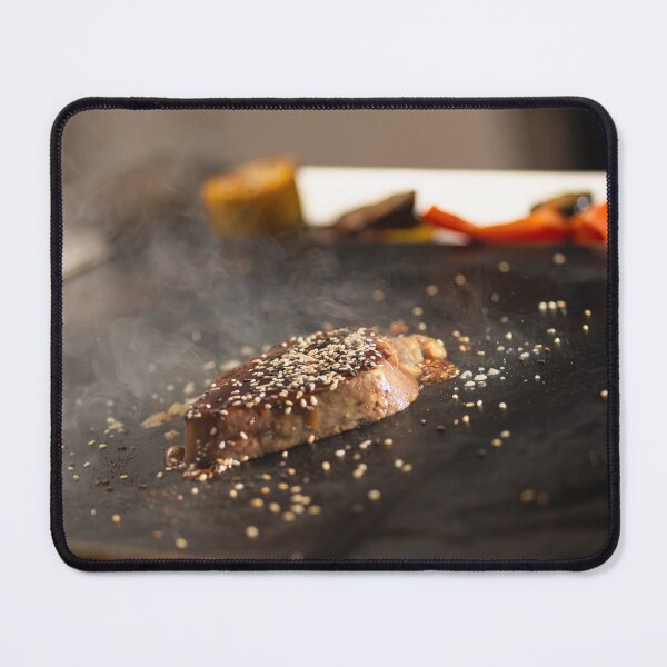 Item preview, A piece of meat with spices cooked on a hot griddle designed and sold by AlbertMi.
