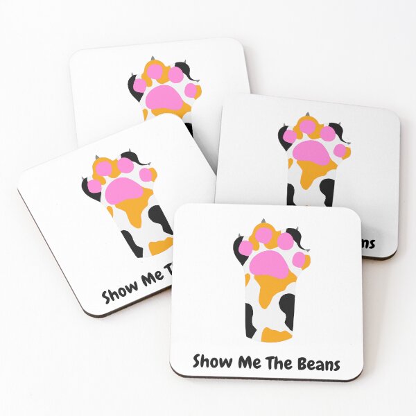 Item preview, Show Me The Beans (Calico Paw) designed and sold by Fandom Fantasy.