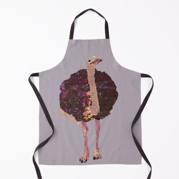 Item preview, Judgy Side Eye Giving Fluffy Ostrich designed and sold by ginaisarty.
