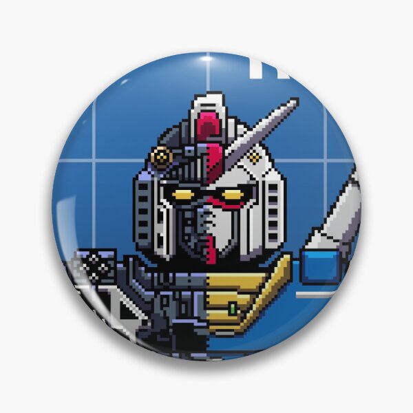 Item preview, Pixel Gundam Blue Print designed and sold by Steven Tacoronte.