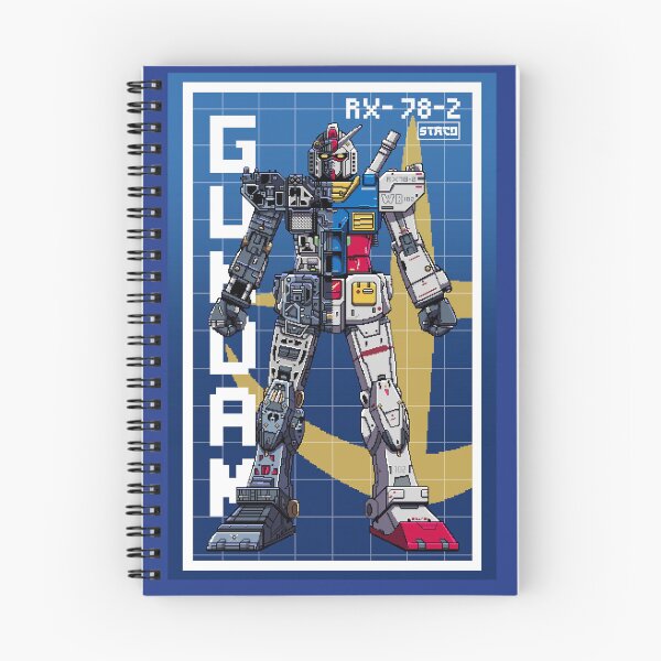 Item preview, Pixel Gundam Blue Print designed and sold by Steven Tacoronte.