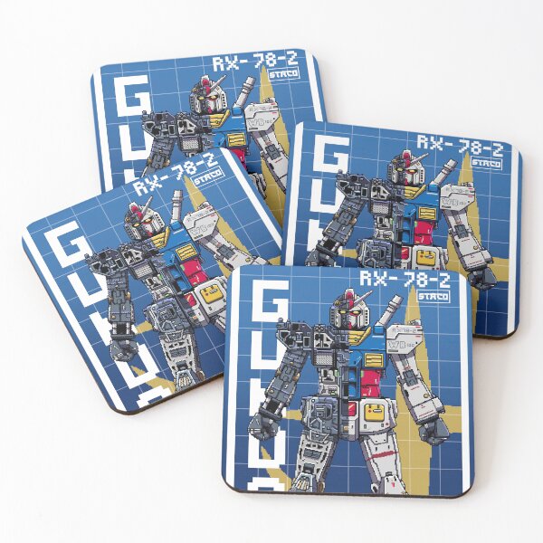 Item preview, Pixel Gundam Blue Print designed and sold by Steven Tacoronte.