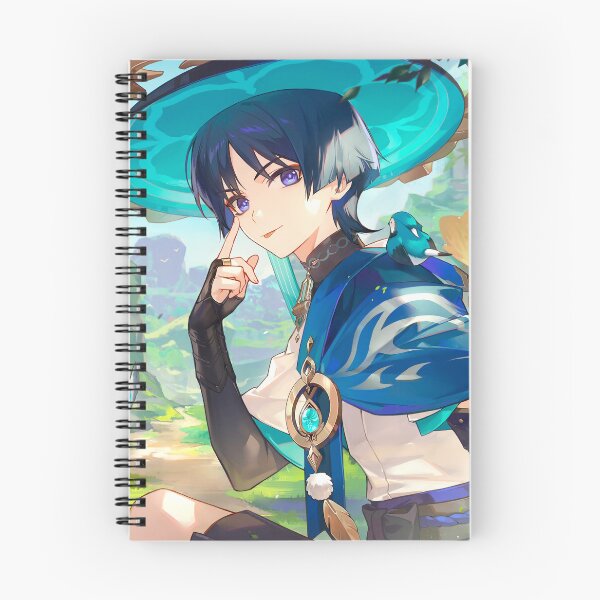 Item preview, Genshin Impact - Scaramouche Official Birthday Artwork 20223 designed and sold by Krimsy.