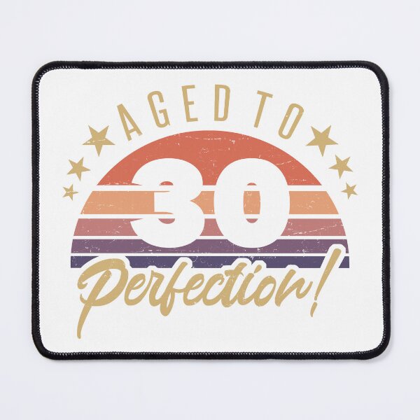 Item preview, Retro 30th Birthday Humor designed and sold by thepixelgarden.