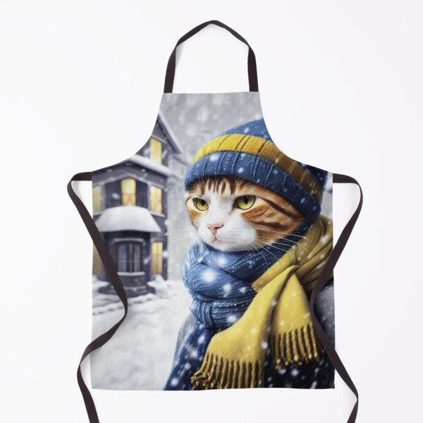 Item preview, Cat in Courchevel designed and sold by Julia Rudens.