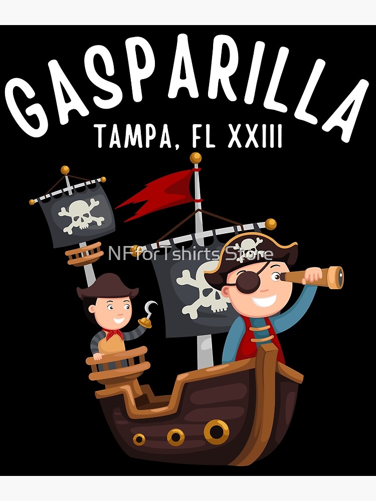 Gasparilla Pirate Festival Tampa FL Souvenir outfit - Gasparilla  Kids T- Shirt for Sale by NFforTshirts Store