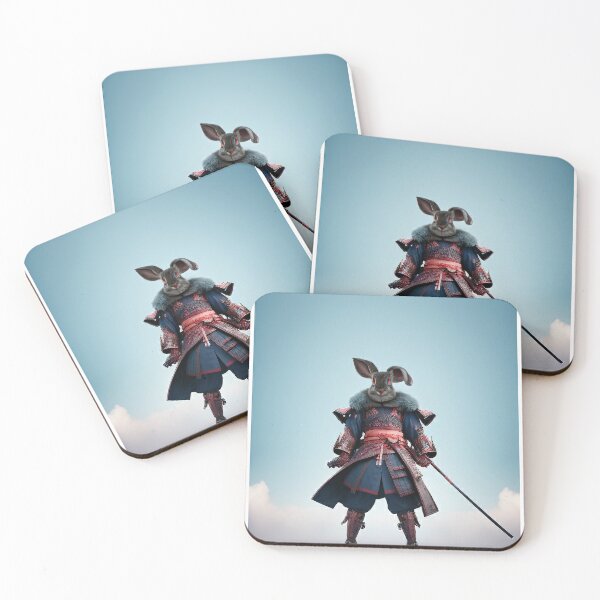 Item preview, The Japanese Zodiac Rabbit Samurai designed and sold by CreepyDesigns.