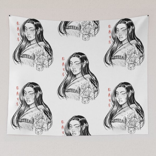 Item preview, Geisha designed and sold by Pili-Haru.