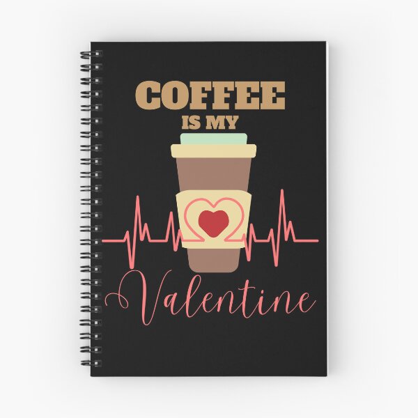Item preview, Coffee is my Valentine designed and sold by PellSilversmith.
