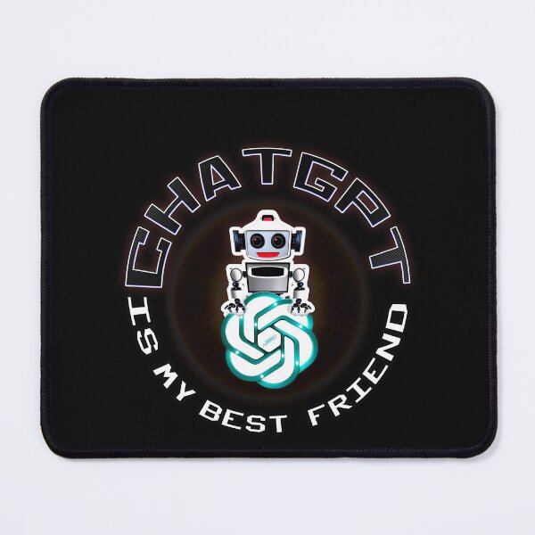 Item preview, Chatgpt is my best friend graphic design  designed and sold by Mebbotai.
