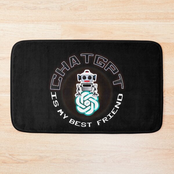 Item preview, Chatgpt is my best friend graphic design  designed and sold by Mebbotai.