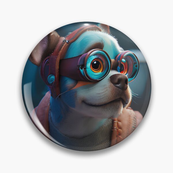 Item preview, Dog inteligencia artificial. designed and sold by Aziusart.