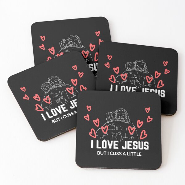 Item preview, Copy of I Love Jesus But I Cuss A Little designed and sold by NikkosDesigns.