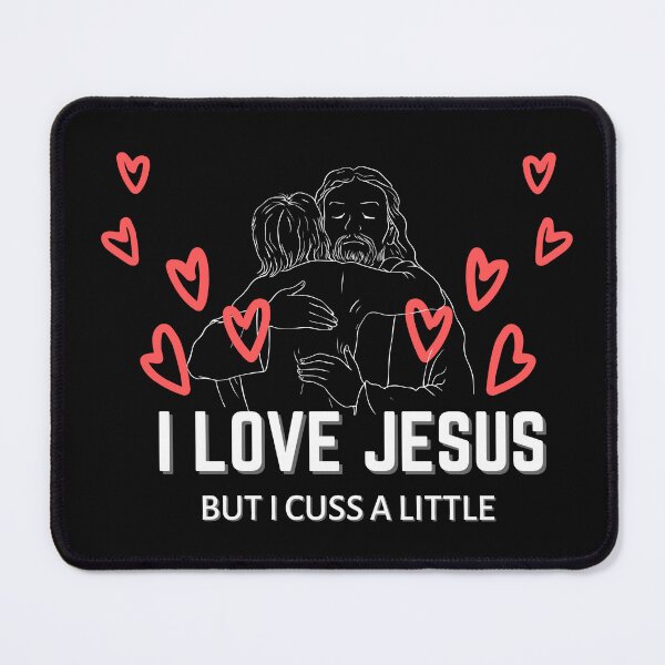 Item preview, Copy of I Love Jesus But I Cuss A Little designed and sold by NikkosDesigns.