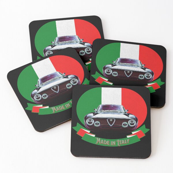 Item preview, Italian vintage car sticker designed and sold by Velocitiy.