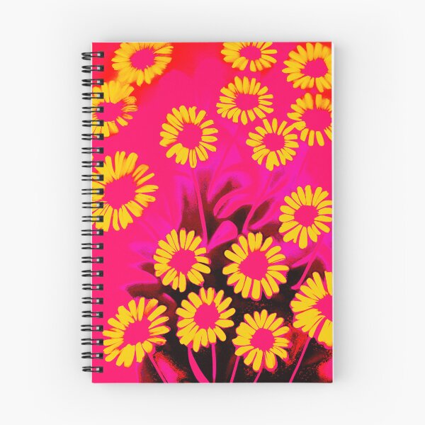 Item preview, Yellow and Pink Daisies - Abstract designed and sold by asurtiumgreen.