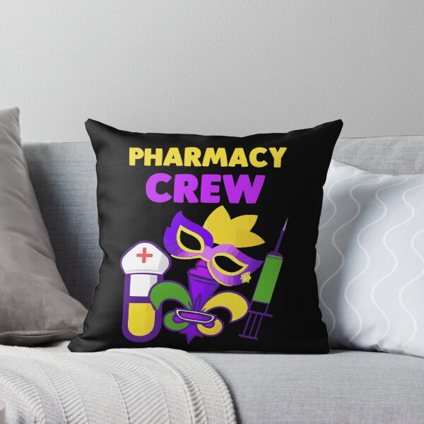 Item preview, Pharmacy Crew Funny Beads Mardi Gras Costume Pharmacy Squad Gift designed and sold by TMelonShop.