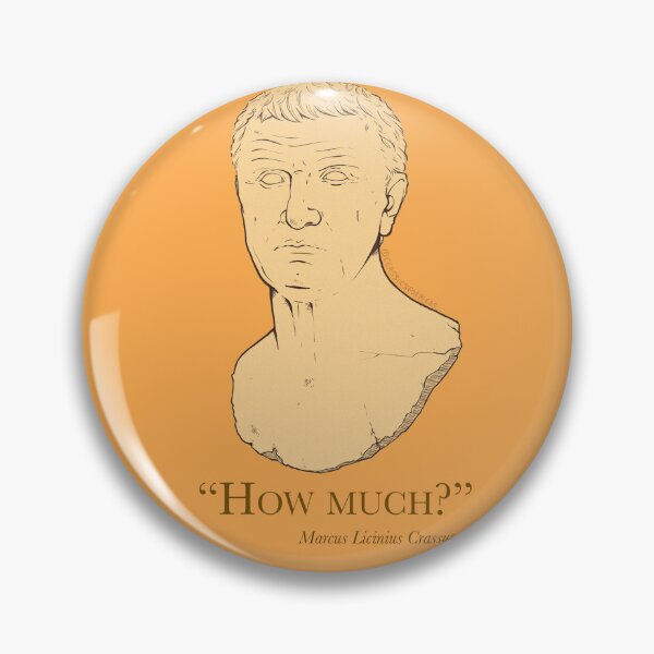 Item preview, Crassus (Poster Boy) designed and sold by ClassicsForPlebs.