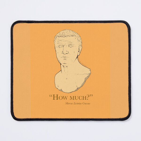 Item preview, Crassus (Poster Boy) designed and sold by ClassicsForPlebs.