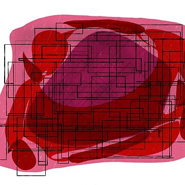 Artwork thumbnail, Ham crossed with a circuit board by K-AEyston