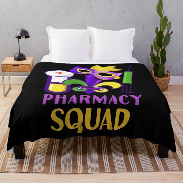 Item preview, Pharmacy Squad Funny Beads Mardi Gras Costume Pharmacy Crew Gift designed and sold by TMelonShop.