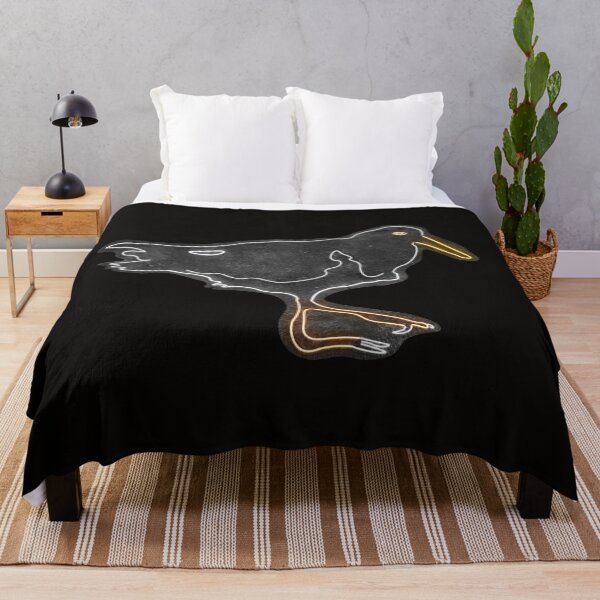 Item preview, American Oystercatcher Neon Design Print  designed and sold by designsasstultd.