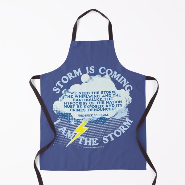 Item preview, PMD00253 Progressive Movement Designs Storm Coming Frederick Douglass quote for black African American history designed and sold by ProgressiveLeft.