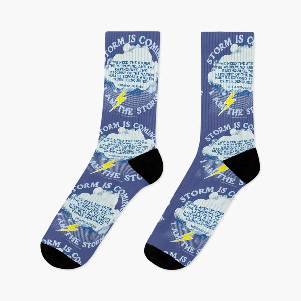 Item preview, PMD00253 Progressive Movement Designs Storm Coming Frederick Douglass quote for black African American history designed and sold by ProgressiveLeft.
