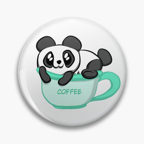 Item preview, Panda In A Coffee Cup designed and sold by DreamFruit11.