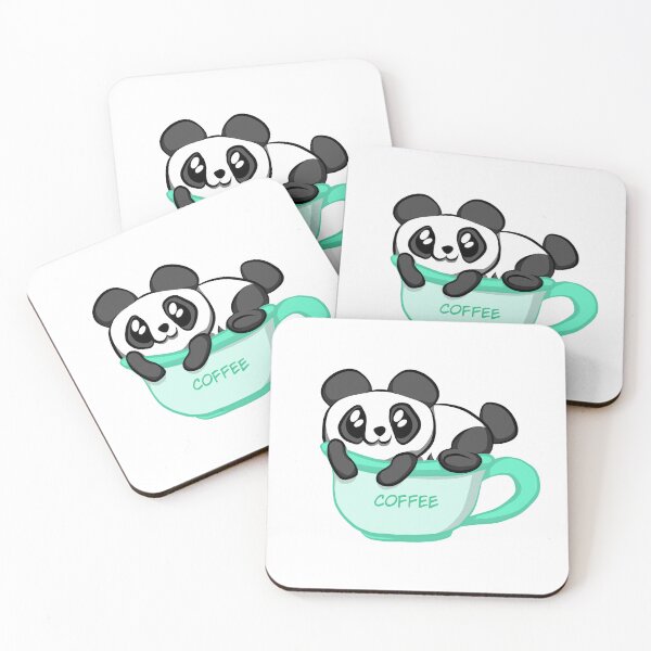 Item preview, Panda In A Coffee Cup designed and sold by DreamFruit11.