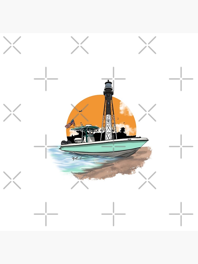 Sea Vee Boat Sticker for Sale by Michael Garber