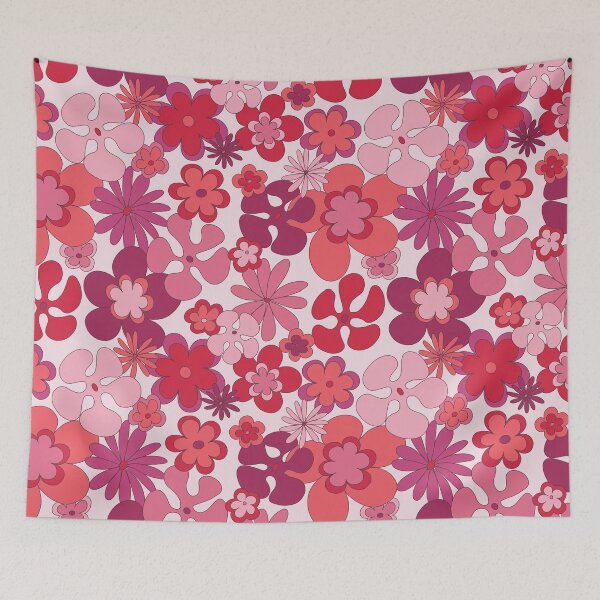 Item preview, Groovy florals dude designed and sold by DesertAloha.