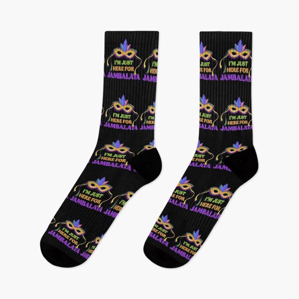 Item preview, I'm Just Here For Jambalaya Funny Mardi Gras Carnival Parade Gift designed and sold by TMelonShop.