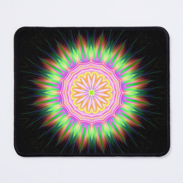 Item preview, Shinning Mandala - yellow, pink, green designed and sold by Katarina Spiralo.