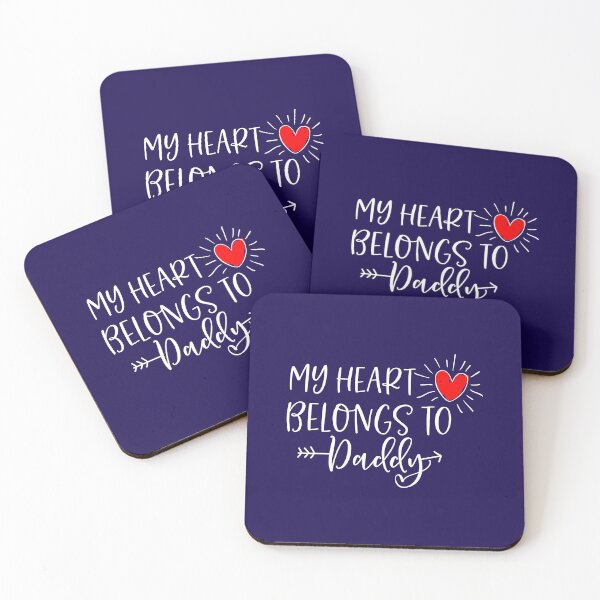 Item preview, My heart belongs to Daddy, Valentine gift for Kids designed and sold by Sunnyhova.