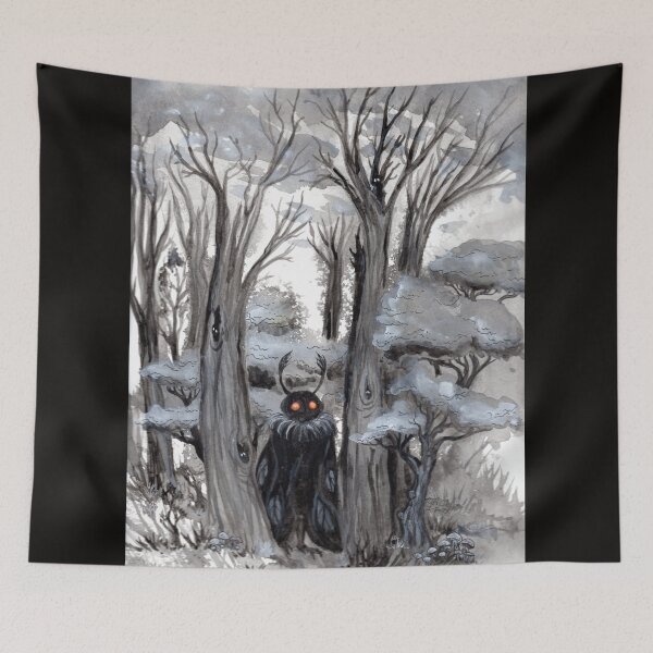 Item preview, "Shy Mothman"  designed and sold by MsFledermaus.