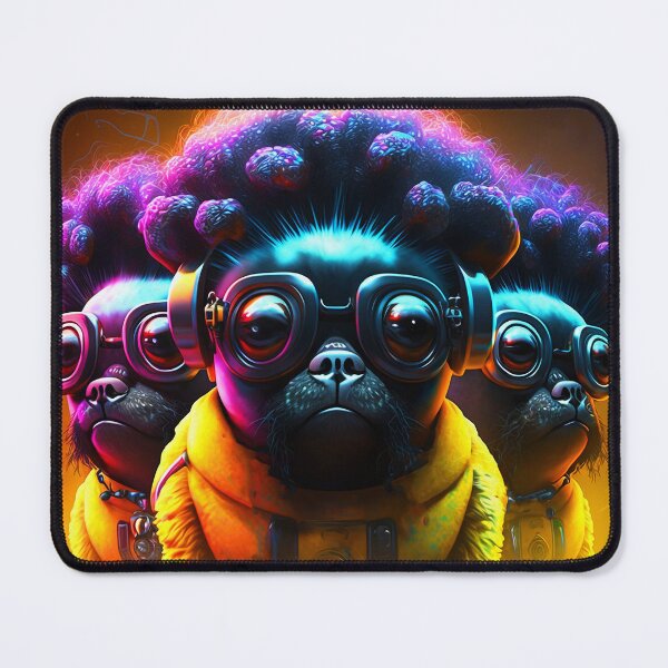 Artikelvorschau, The Afro Pugs 1 entworfen und verkauft von Artistic Pandas.