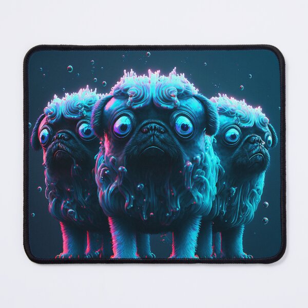 Artikelvorschau, The Afro Pugs 2 entworfen und verkauft von Artistic Pandas.