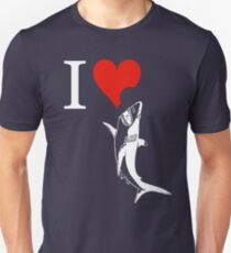 i love shark Unisex T-Shirt