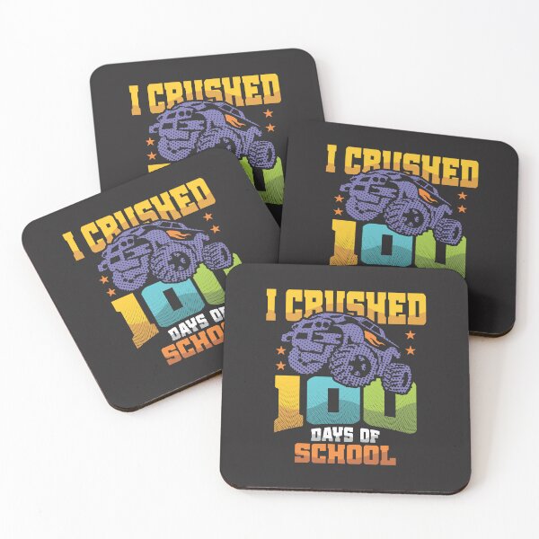 Item preview, I Crushed 100 Days Of School Monster Truck  designed and sold by cidolopez.