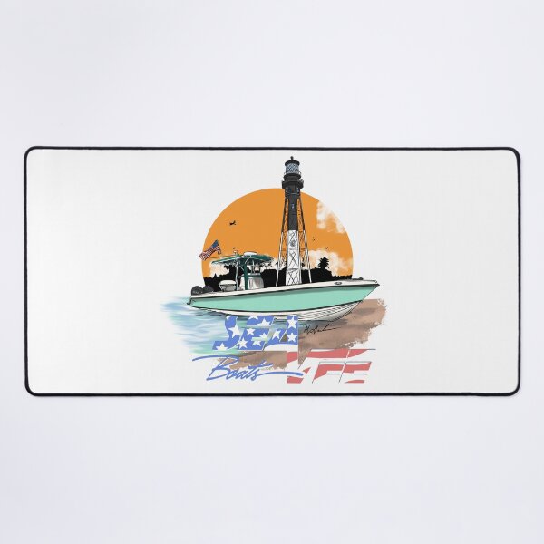Item preview, Sea Vee Boat with American Flag designed and sold by Michael Garber.